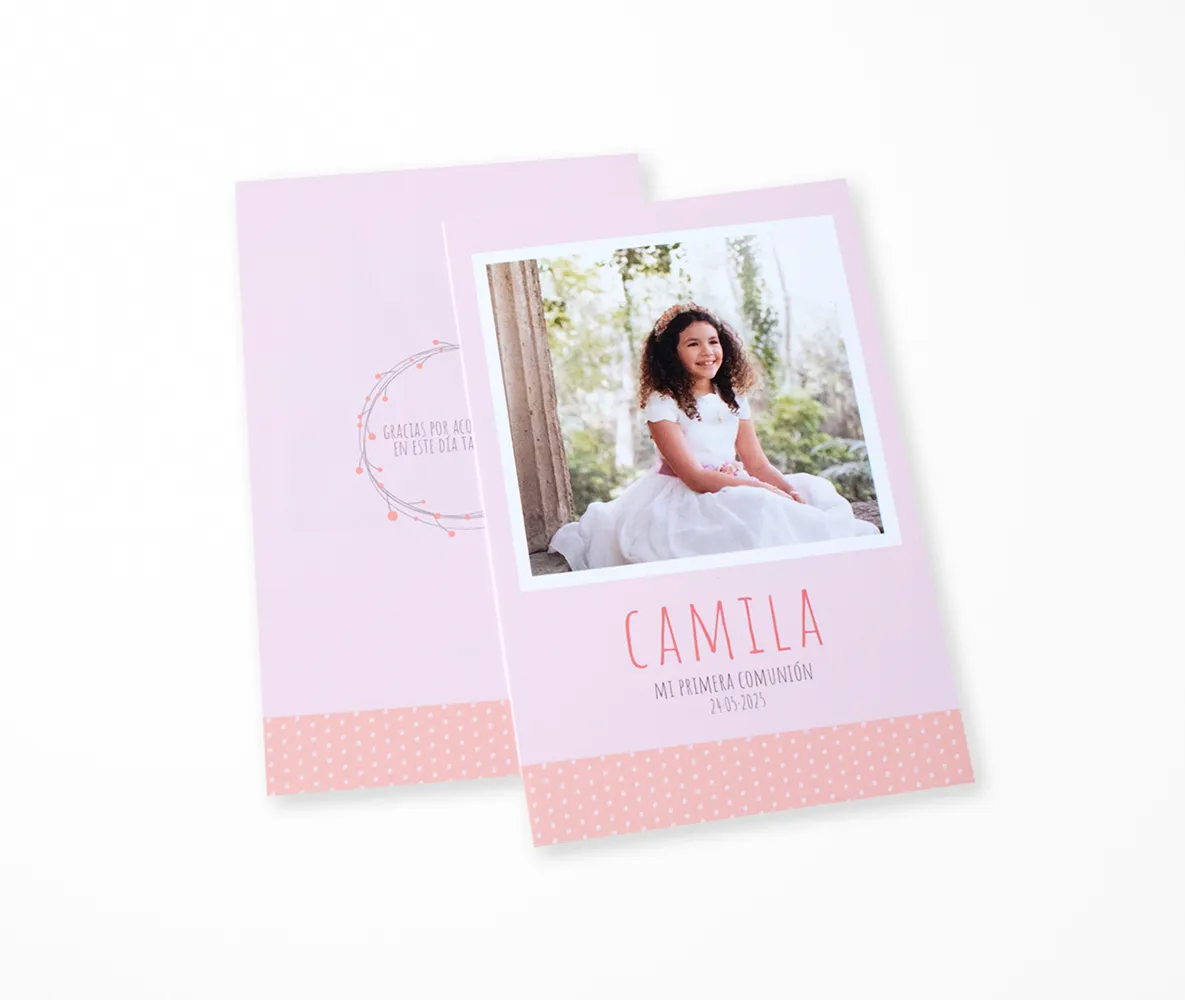 Recordatorios y Dípticos (Impresión Digital)